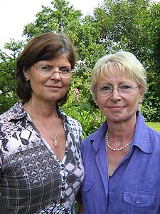 Dr. Monika Reimann und Ellen Stirnberg (v.l.n.r.) Ellen Stirnberg und Monika Reimann